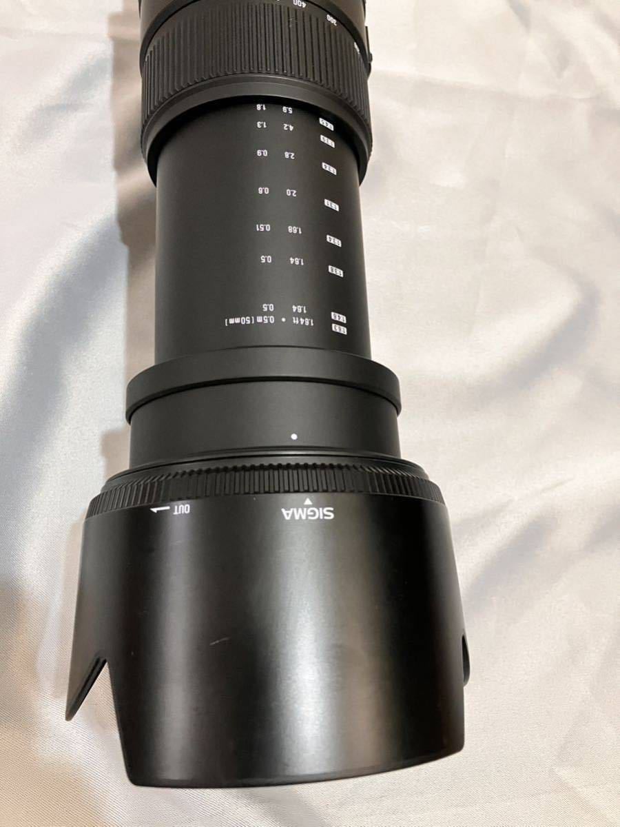 ☆極美品☆シグマAPO50-500mmf4-6.3HSMEXRFニコン#1122 ☆極美品