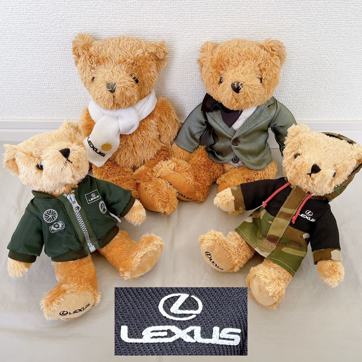 Yahoo!オークション - F 美品 LEXUS レクサスくま ぬいぐるみ テディベ