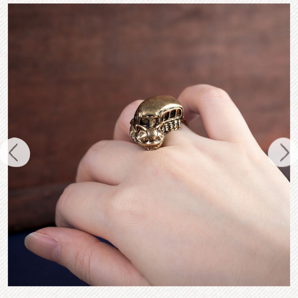 ジブリ となりのトトロ ネコバスリング｜Yahoo!フリマ（旧PayPayフリマ）