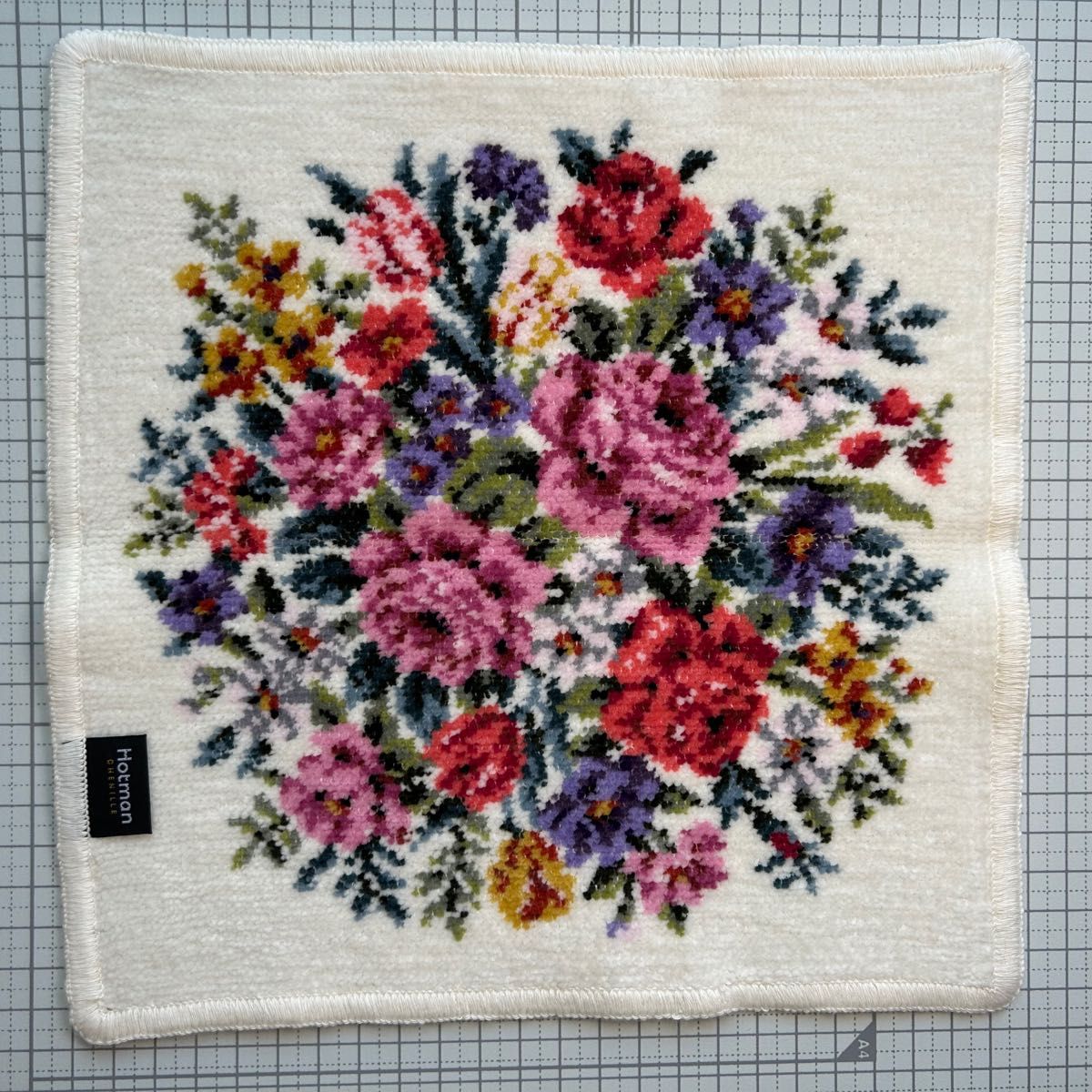 ホットマンシェニール織＆アルパロのタオルハンカチ HOTMAN CHENILLE