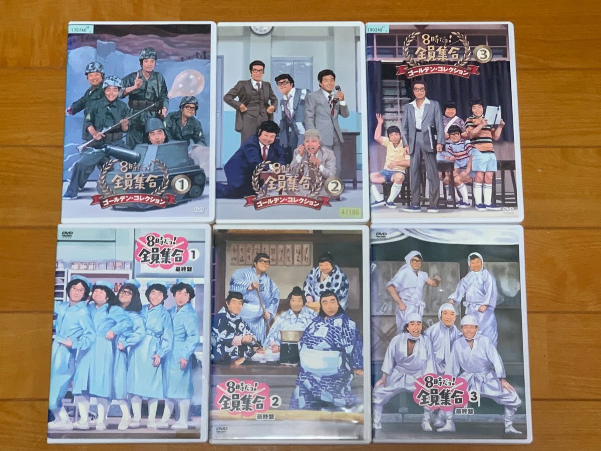 8時だョ 全員集合 DVD 6点 セット ドリフターズ 志村けん｜Yahoo