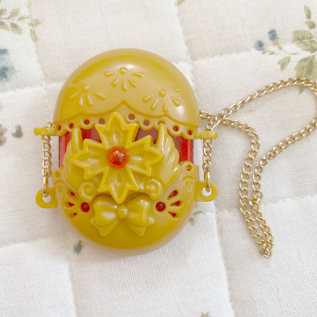 怪盗セイントテール セイントコロンペンダント&スタンド 食玩 当時物