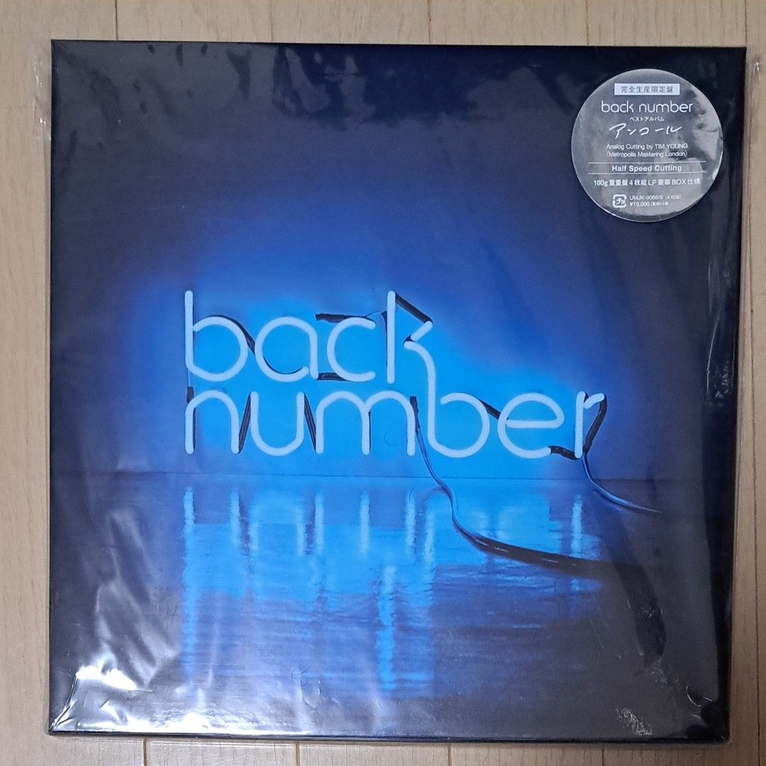 back number アンコール LP(レコード)｜Yahoo!フリマ（旧PayPayフリマ）