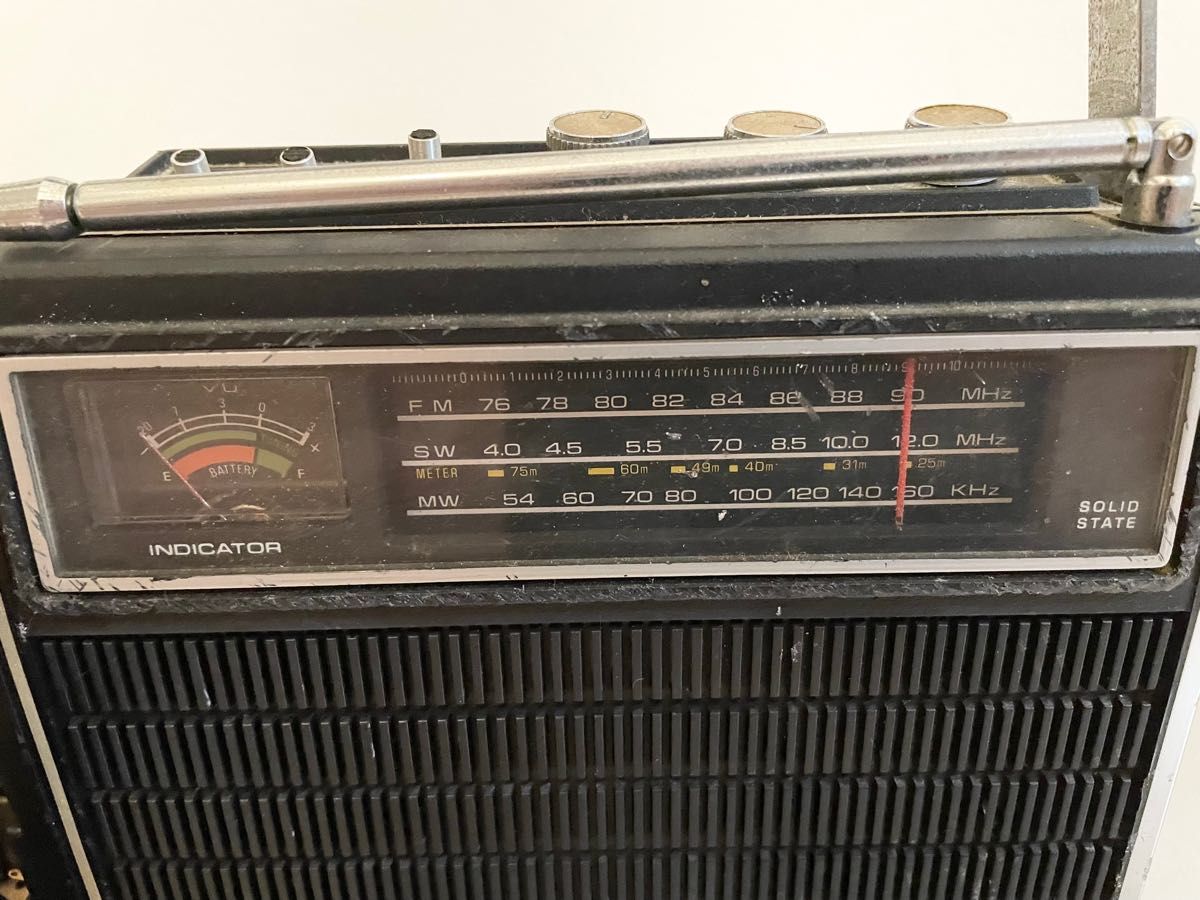 SANYO サンヨー ラジカセ MR-4180 昭和レトロ ジャンク テープ付き