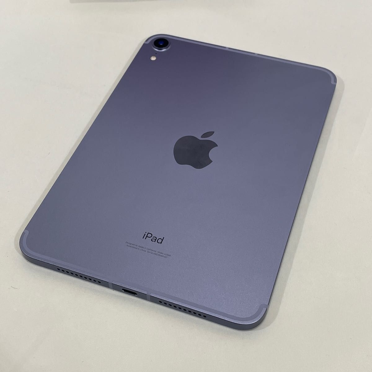 Apple iPadmini 6世代 SIMフリー版 64GB パープル 美品｜Yahoo!フリマ