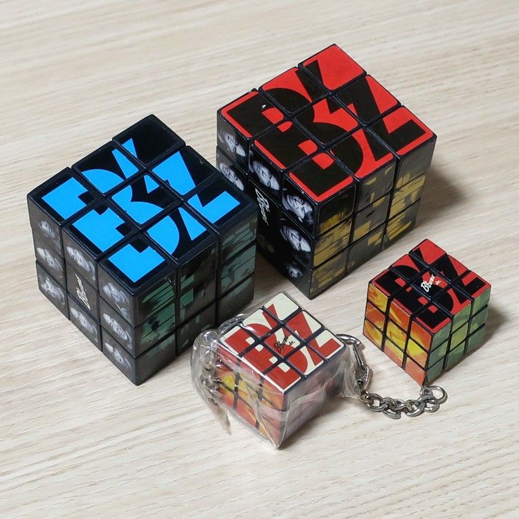 4個 B'z ルービックキューブセット 非売品 グッズ Rubik's Cube