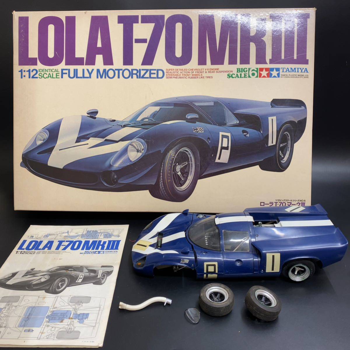 LOLA T-70Mk3 1/12 タミヤ 開封品 未組み立て LOLA T-70Mk3 1/12