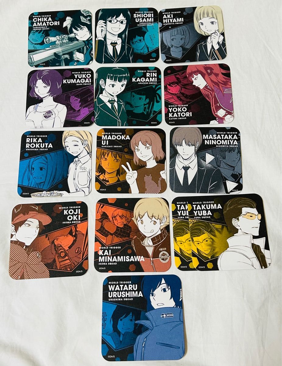 ワールドトリガー アートコースター セット｜Yahoo!フリマ（旧PayPay