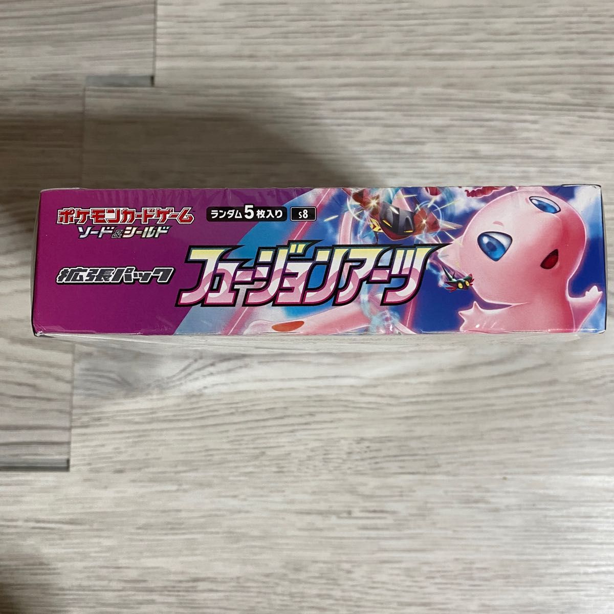 フュージョンアーツ 1BOX 未開封 シュリンク付き ポケモンカード