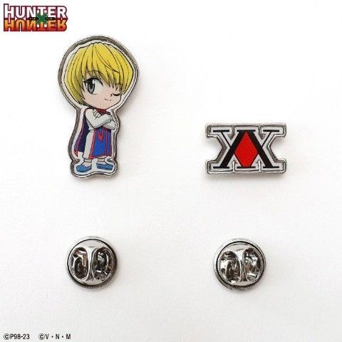 新品HUNTER×HUNTER クラピカ ピンズ 2セット ハンターハンター