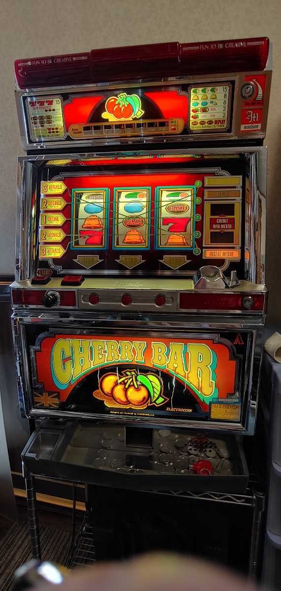 Yahoo!オークション - パチスロ実機 チェリーバー レア レトロ ジャン