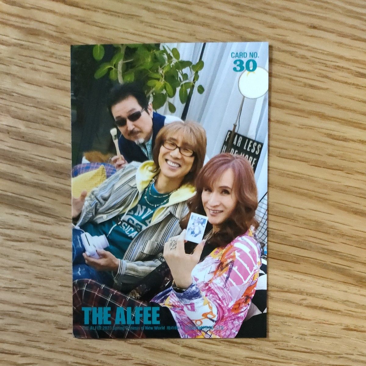 THE ALFEE トレカ 2023風の時代 4枚セット 高見沢俊彦 坂崎幸之助
