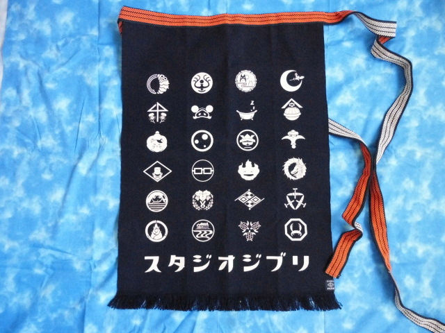 Yahoo!オークション - スタジオジブリ 前掛け エニシング コラボ 家紋