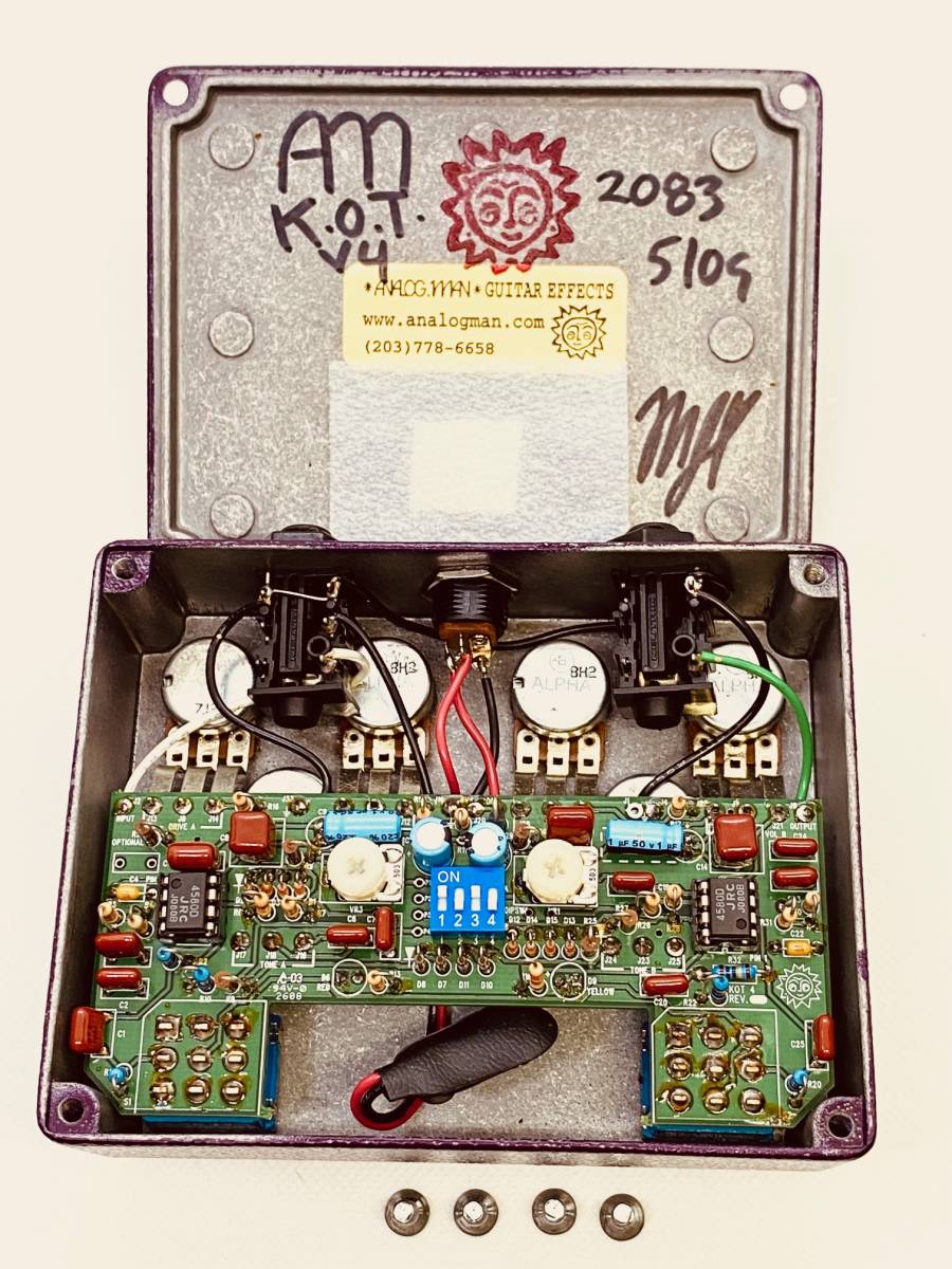 ANALOG MAN KING OF TONE 初期物｜Yahoo!フリマ（旧PayPayフリマ）