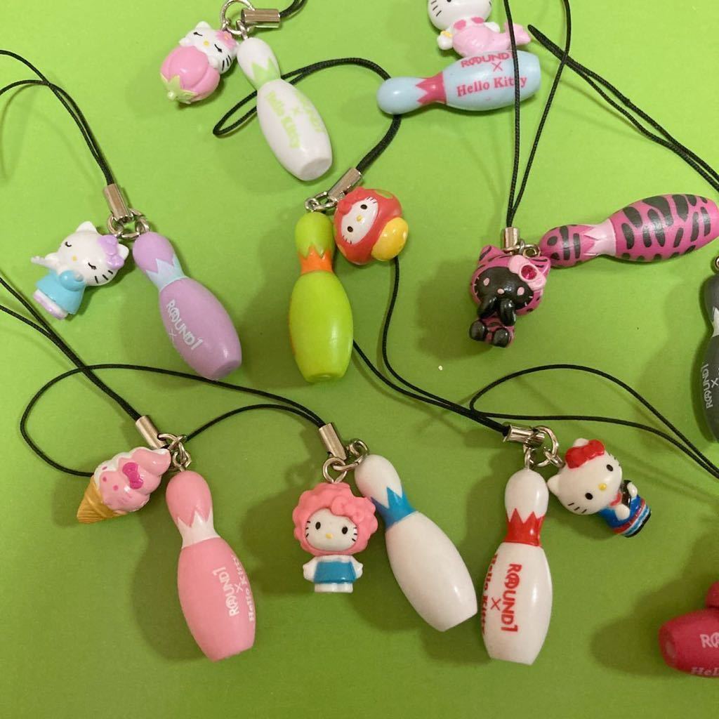 Yahoo!オークション - ① ラウンドワン ハローキティストラップ ストラ