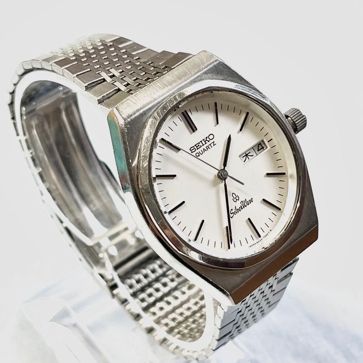 稼働 セイコーシルバーウェーブ 諏訪精工舎製 1980年代 SEIKO silver