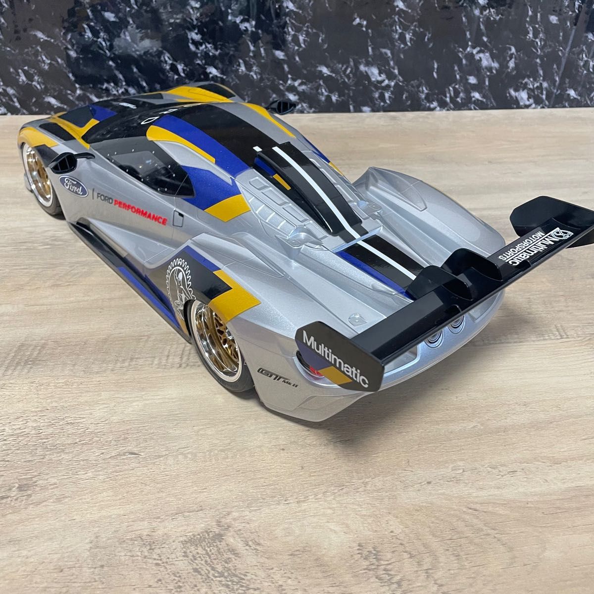 タミヤ フォードgt 1/10 ラジコンボディ ford ツーリング 塗装済み