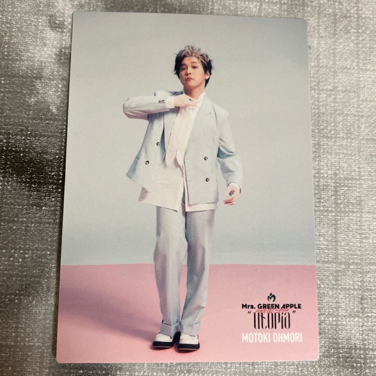 Mrs GREEN APPLE ARENA Utopia フォトカード 大森元貴 001 カード