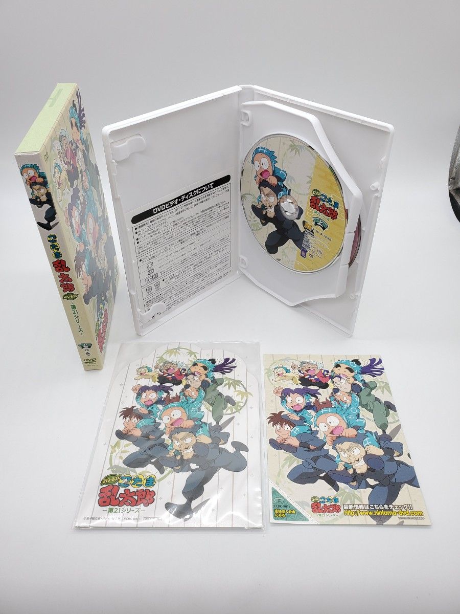 新品ケース収納】忍たま乱太郎 第21シリーズ DVD 全巻セット 全6巻 忍