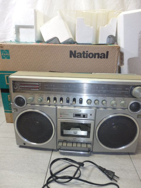 Yahoo!オークション - ナショナル ラジカセ RX-5500 昭和レトロ nation