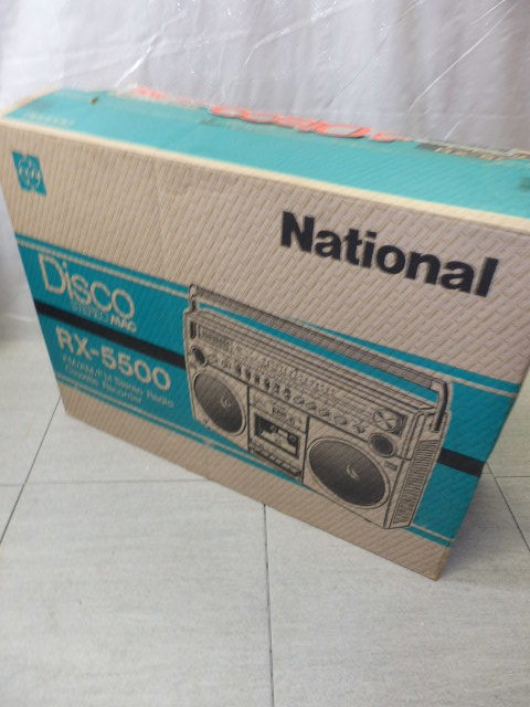 Yahoo!オークション - ナショナル ラジカセ RX-5500 昭和レトロ nation
