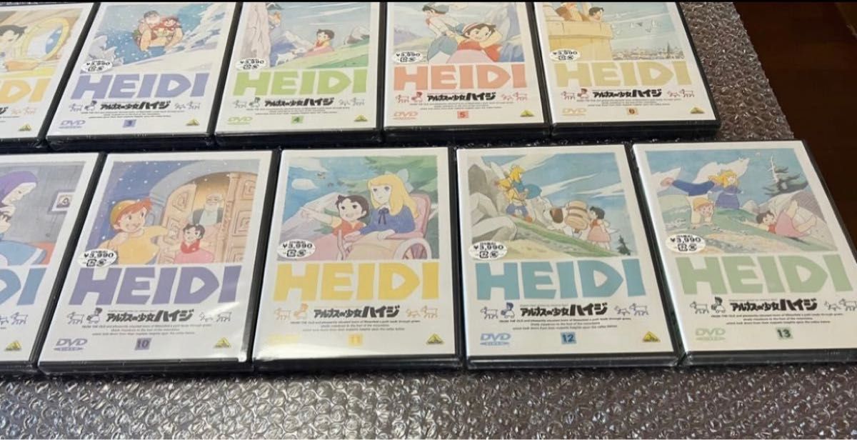 新品未開封】アルプスの少女ハイジ DVD 全13巻セット アニメ 名作