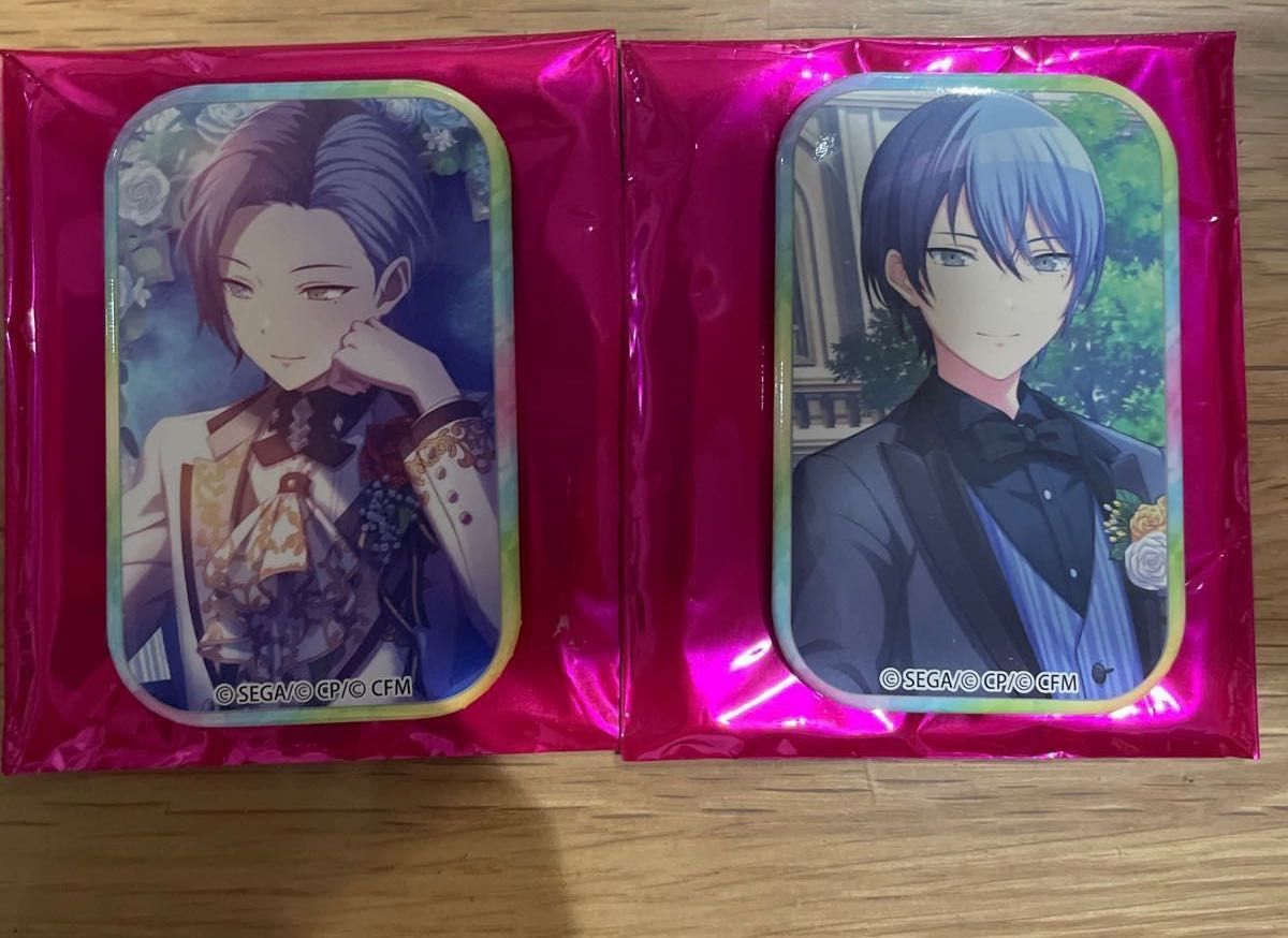 プロセカ 青柳冬弥 缶バッジ 痛バッグ 痛バ 青柳冬弥 痛バック