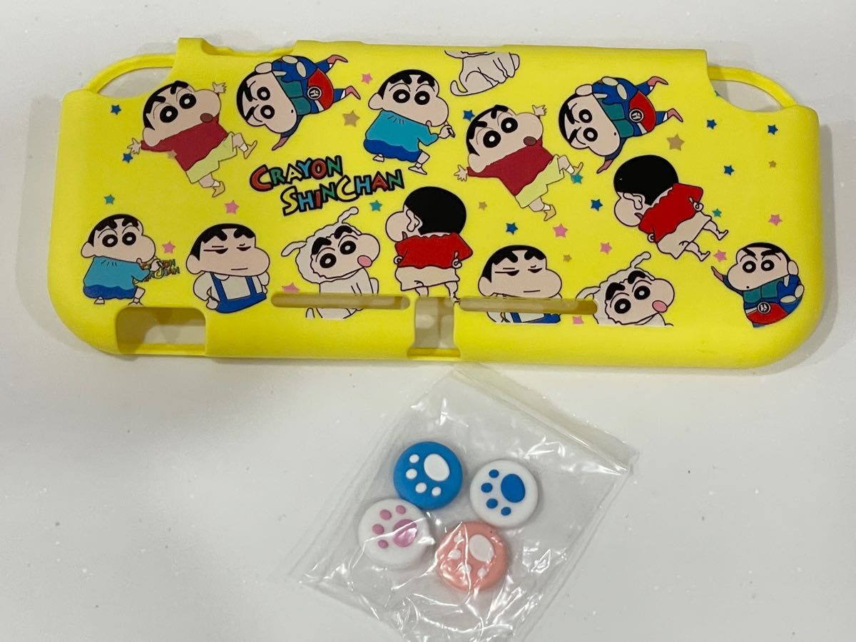 Switch LITE 専用カバー スティックカバー 4個 クレヨンしんちゃん