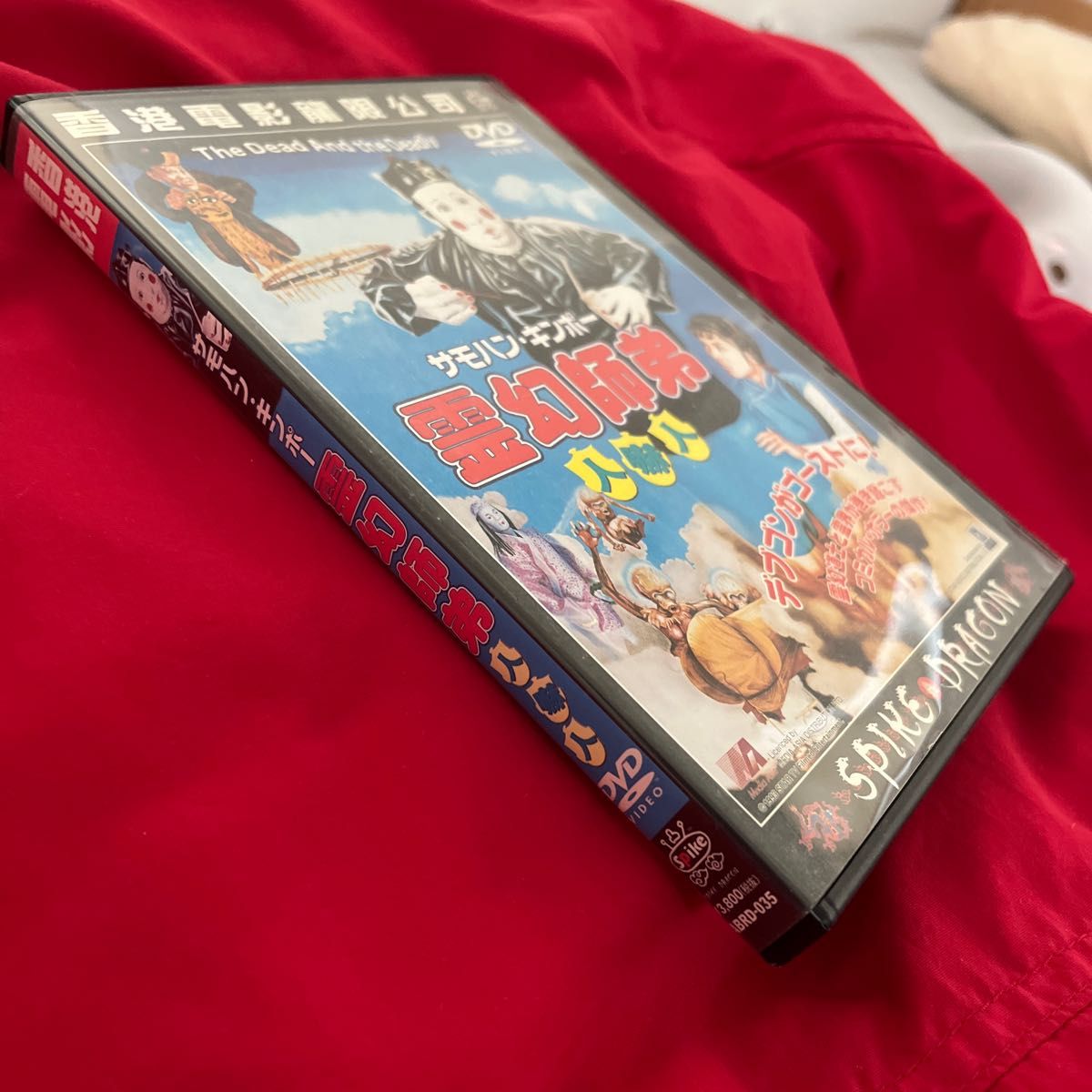セル盤 日本語字幕有 霊幻師弟 人嚇人 DVD 香港映画 スパイクドラゴン