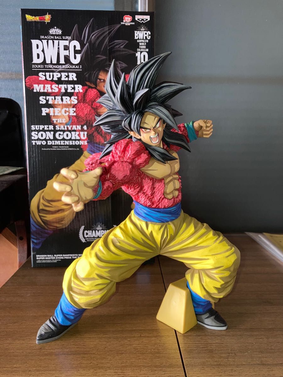 SMSP BWFC ドラゴンボール 孫悟空 スーパーサイヤ人4 D賞 二次元彩色