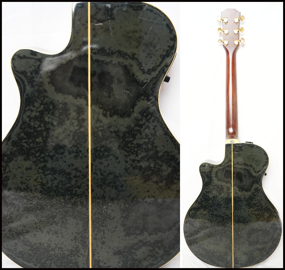 Yahoo!オークション - YAMAHA APX-6A グリーンバースト コンパクトサ