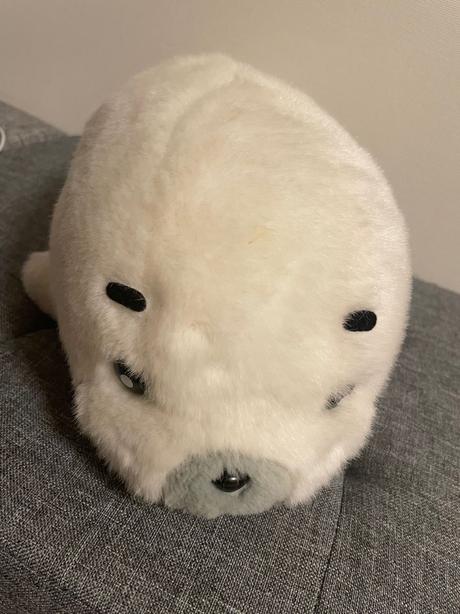 レア 少年アシベ ごまちゃん ぬいぐるみ 1991年 キューキュー あざらし