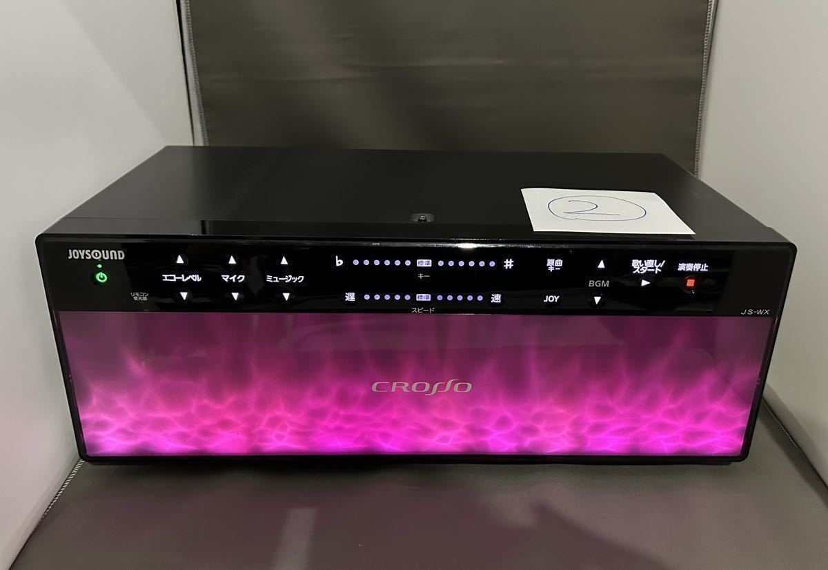 ジョイサウンド クロッソ JOYSOUND CROSSO JS-WX ②（JOY/電源）ボタン