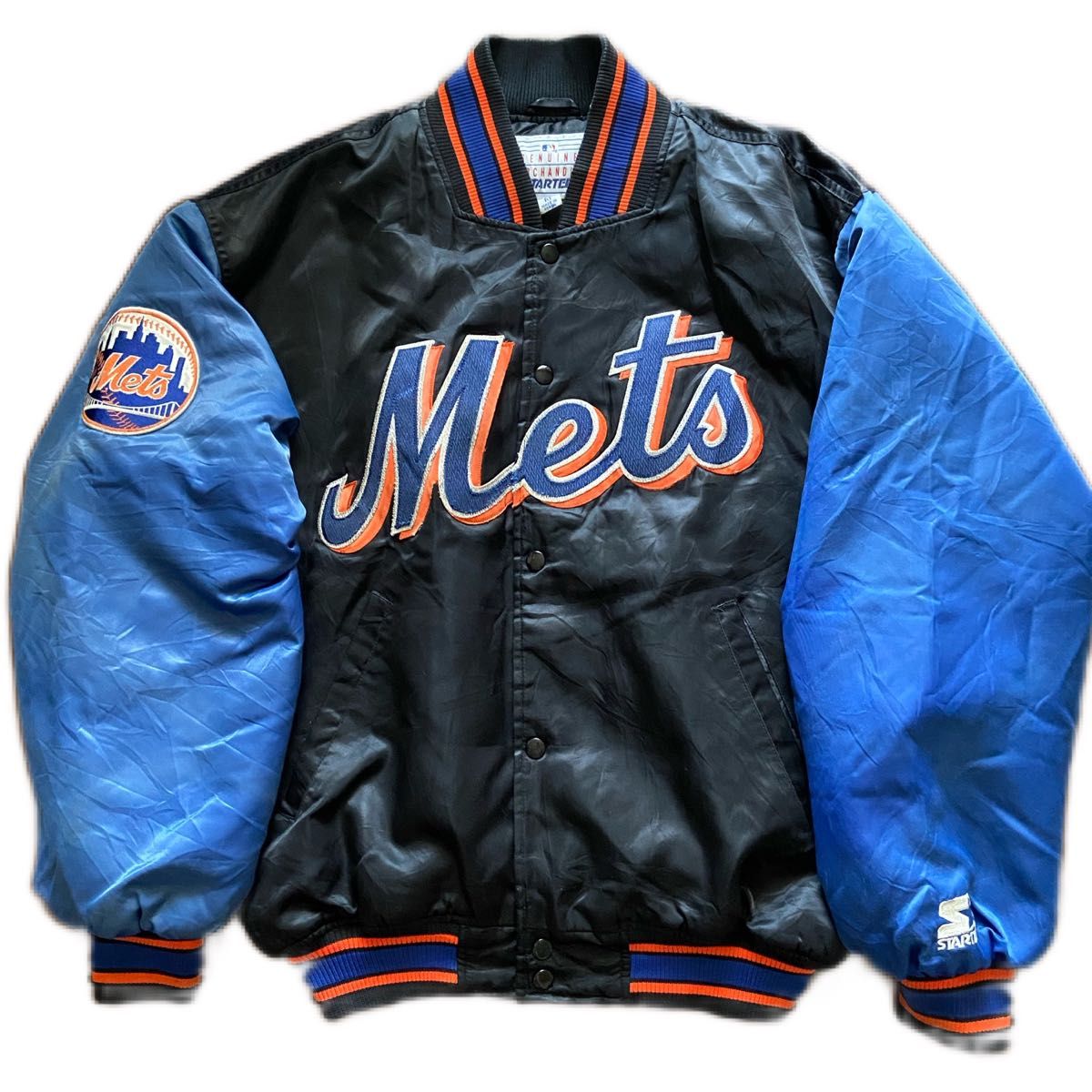 STARTER MLB ニューヨーク・メッツ スタジャン Mサイズ 古着｜Yahoo