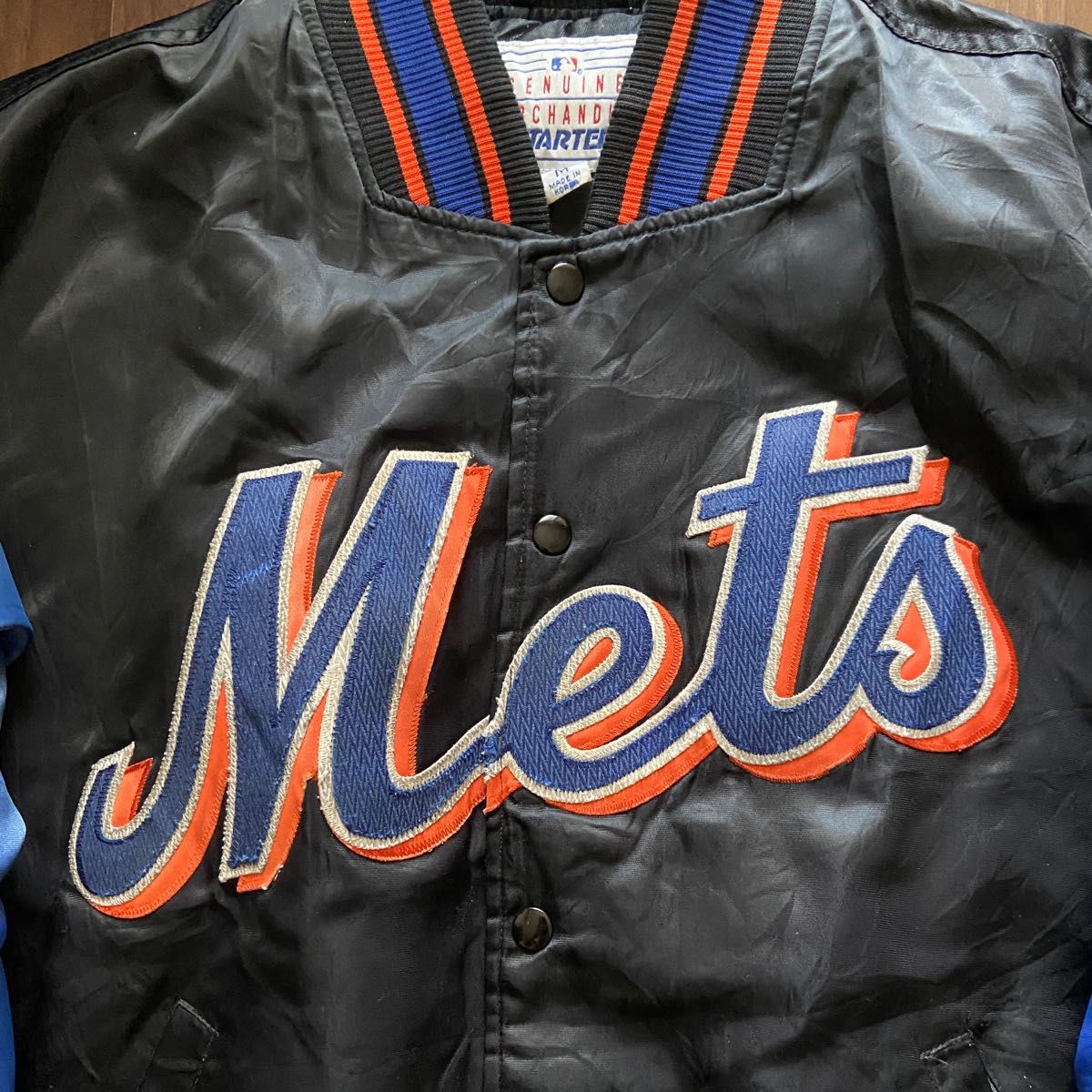 STARTER MLB ニューヨーク・メッツ スタジャン Mサイズ 古着｜Yahoo