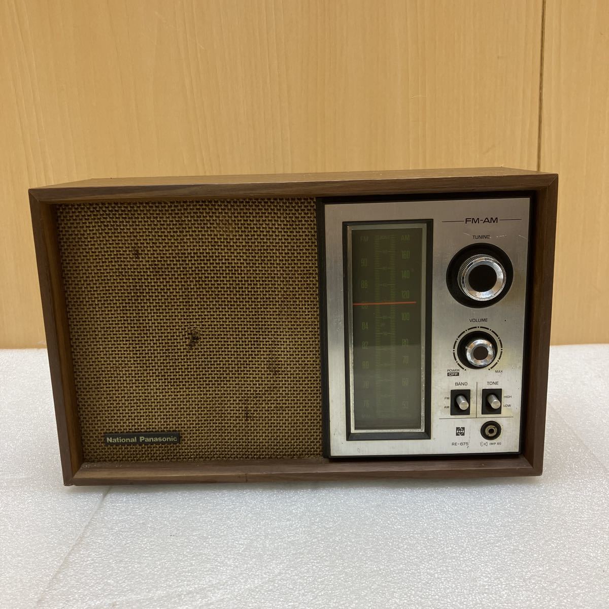 National Panasonic RE-675 FM/AMラジオ National Panasonic RE-675 FM
