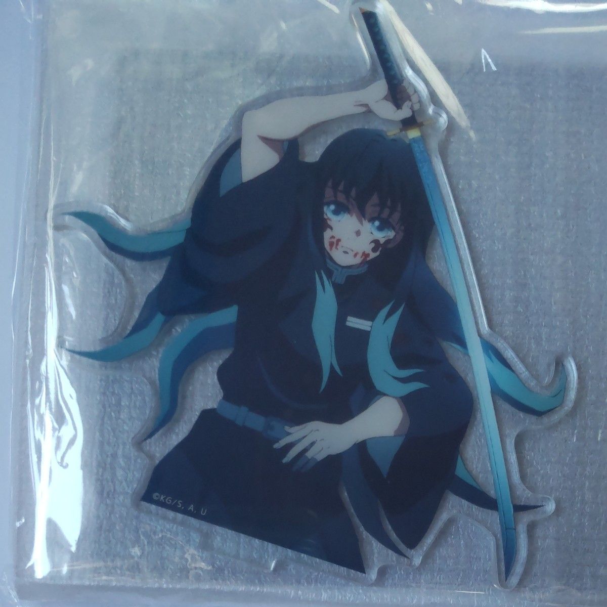 鬼滅の刃 場面写そのままアクリルスタンド 「ありがとう 鉄穴森さん