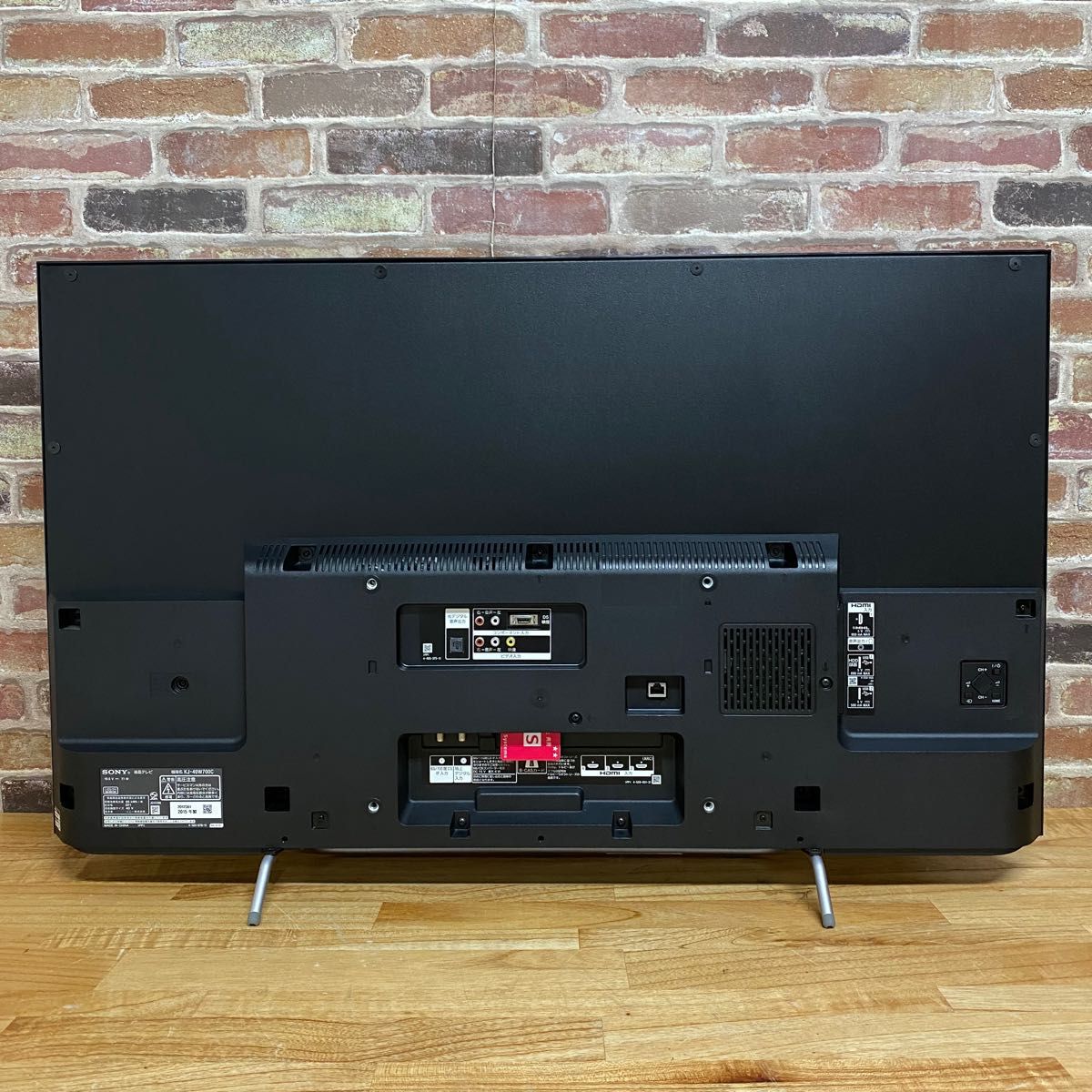 ソニー 40V型 液晶テレビ ブラビア KJ-40W730C フルハイビジョン 裏