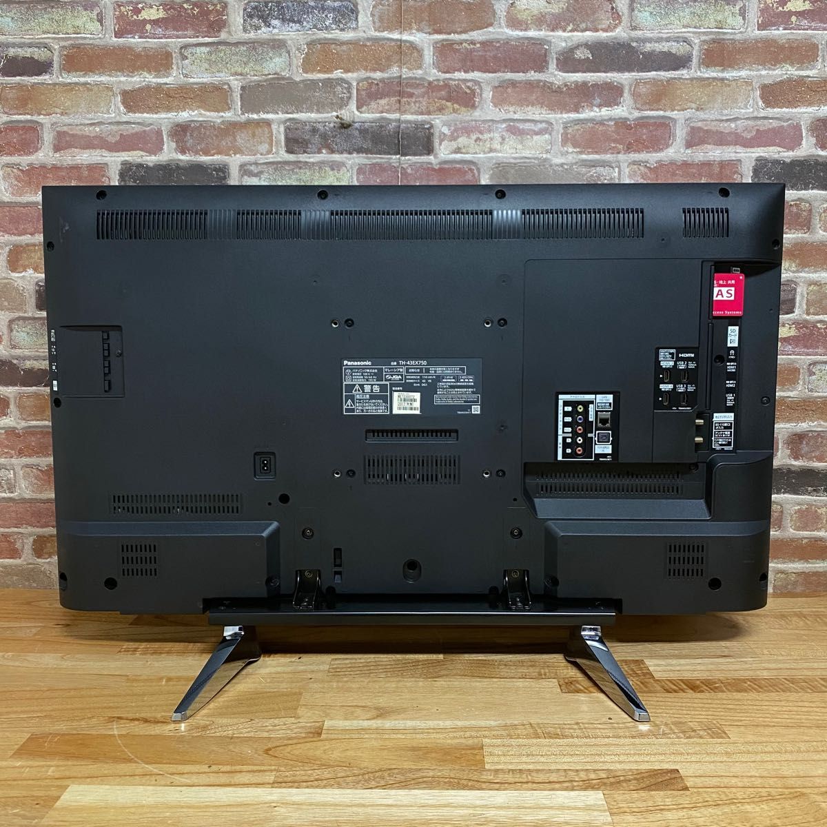パナソニック 43V型 4K 液晶テレビ スマートビエラ TH-43EX750 USB HDD