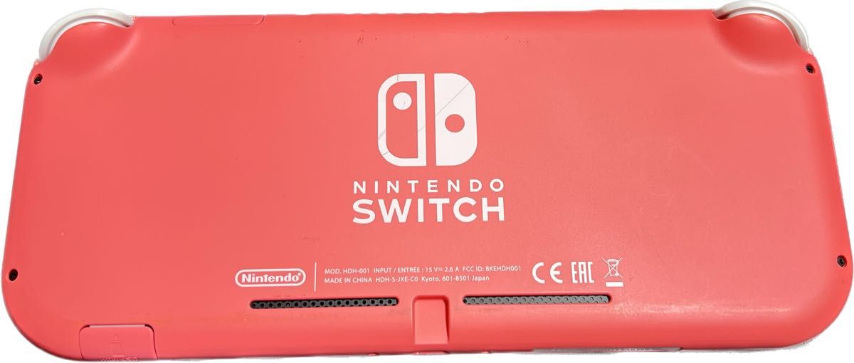 Switch Lite】スイッチライト コーラル 本体のみ 2020年製 完品｜Yahoo