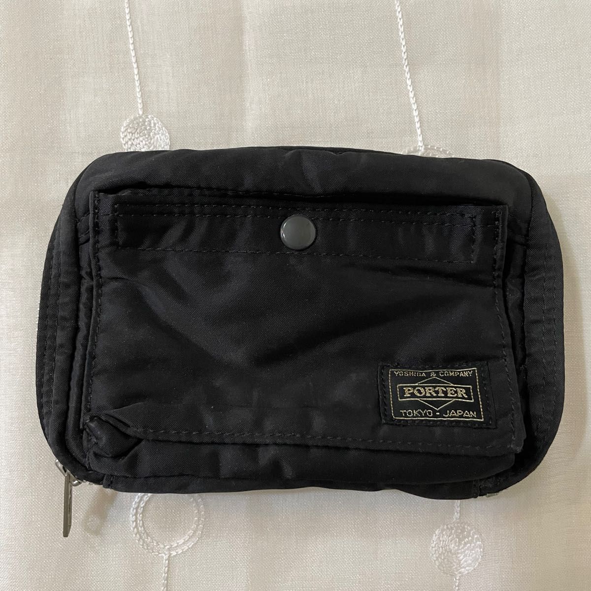 美品 ポーター タンカー システム手帳 バインダー 黒 ポーチ 手帳