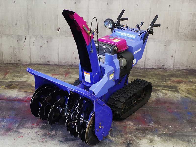 Yahoo!オークション - 決算SALE 北海道内配達無料 コマツ除雪機 KSS10