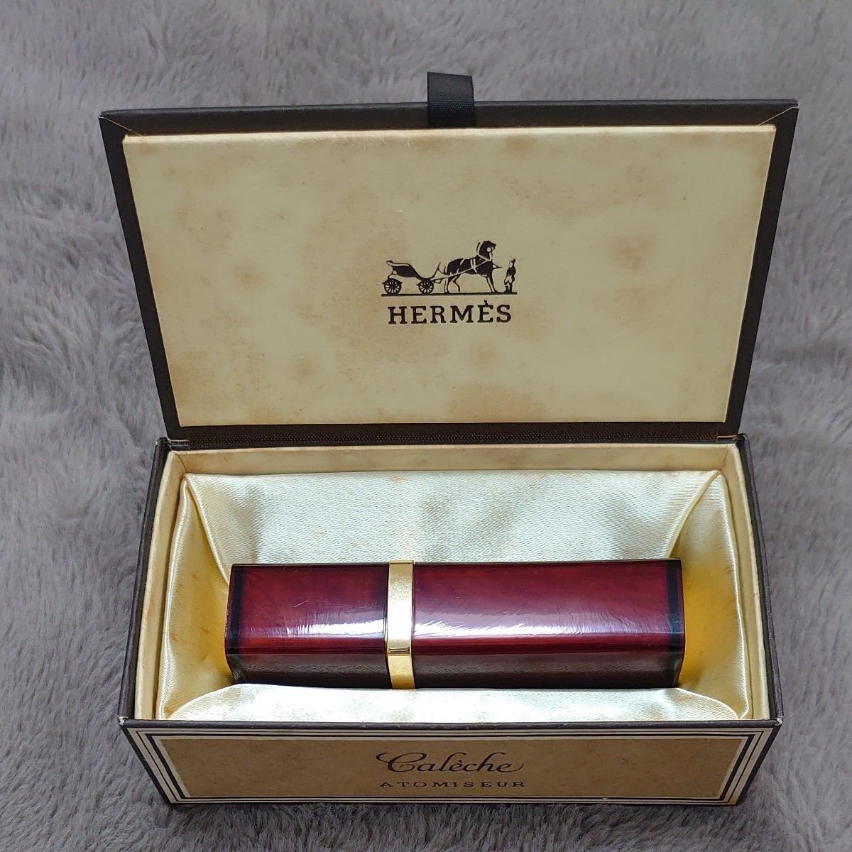 HERMES】エルメス アトマイザー パルファム カレーシュ 香水 残量不明