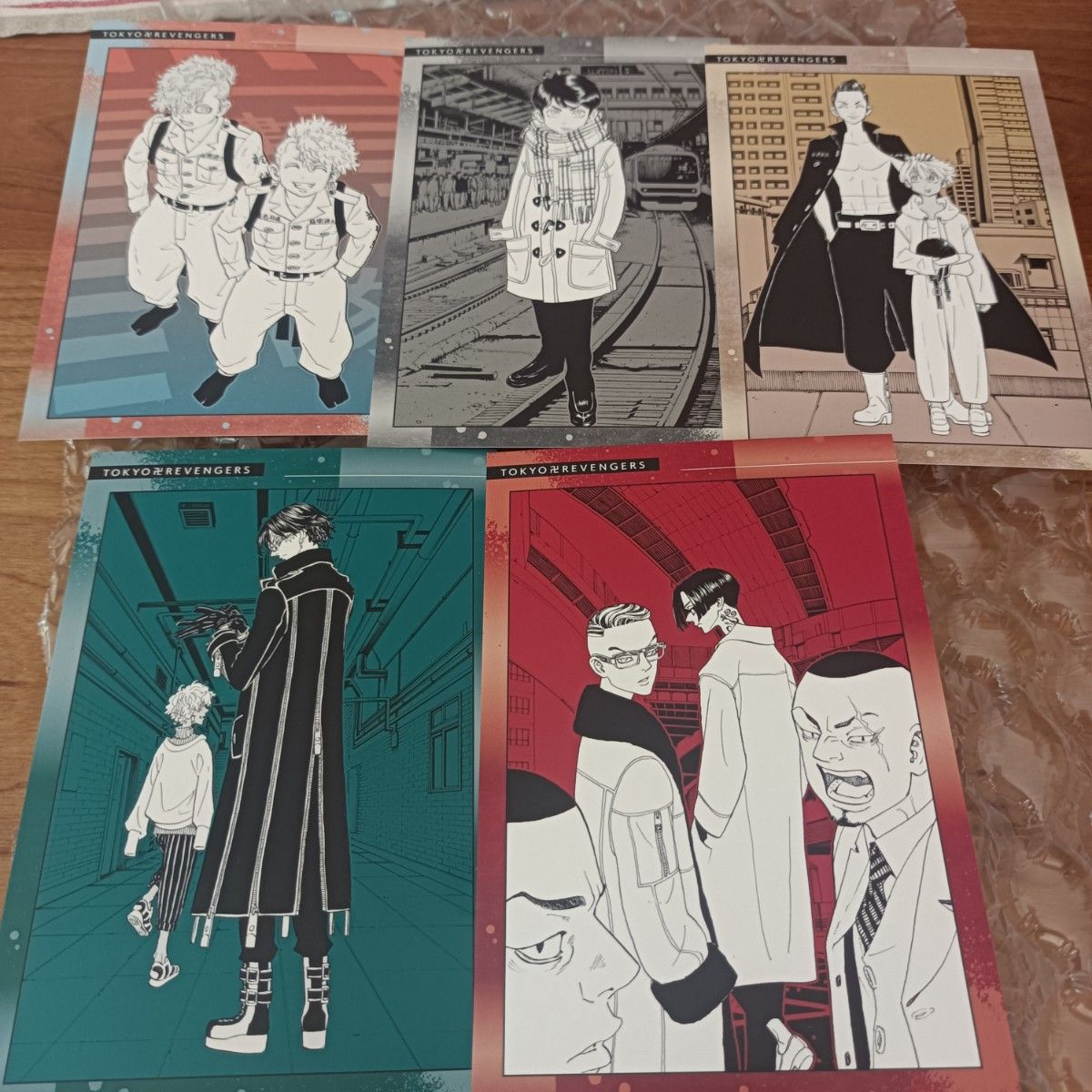 東京リベンジャーズ ポストカード 黒川イザナ 佐野万次郎 原画展