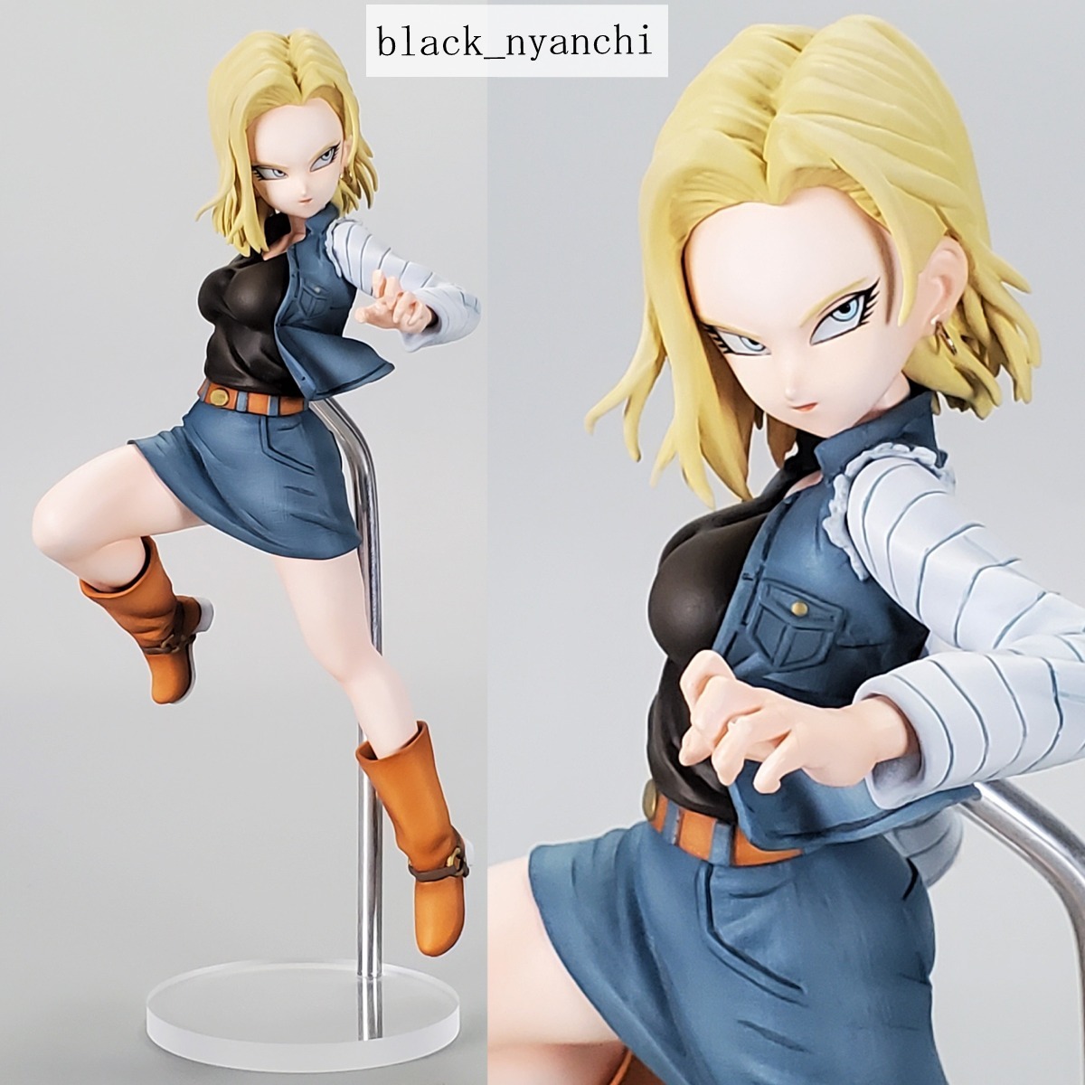 Yahoo!オークション - 人造人間18号 フルリペイント 一番くじ A賞 ドラ