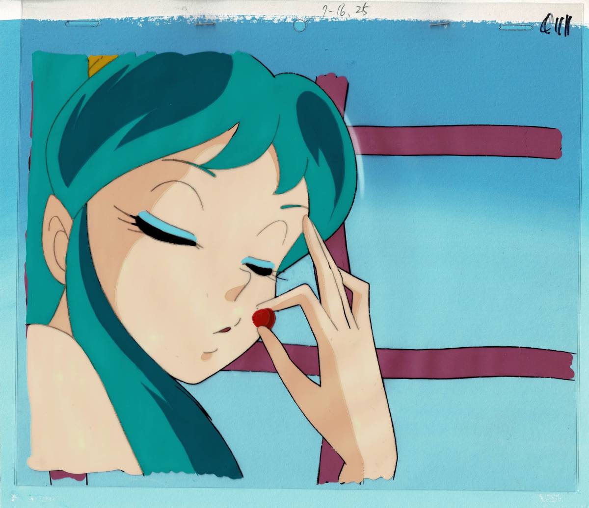 Yahoo!オークション - うる星やつら ラム セル画 動画 原画 背景画 高