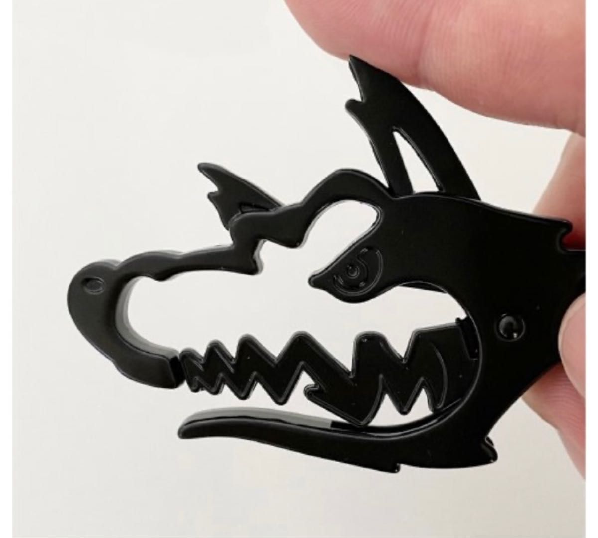 最終値下げ マンウィズ ロゴカラビナ（ブラックホール）MW-4427 MAN