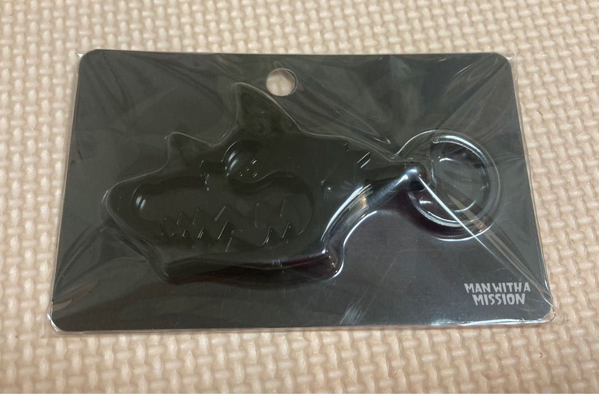 最終値下げ マンウィズ ロゴカラビナ（ブラックホール）MW-4427 MAN