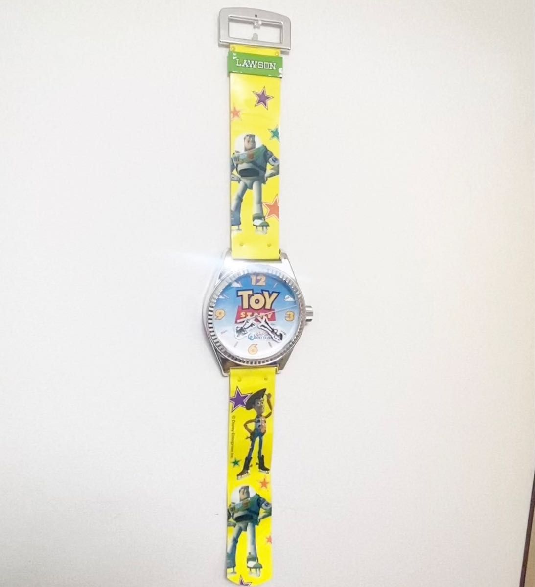 ディズニー トイ・ストーリー 大きな腕時計型 壁掛け時計 ジャンボ