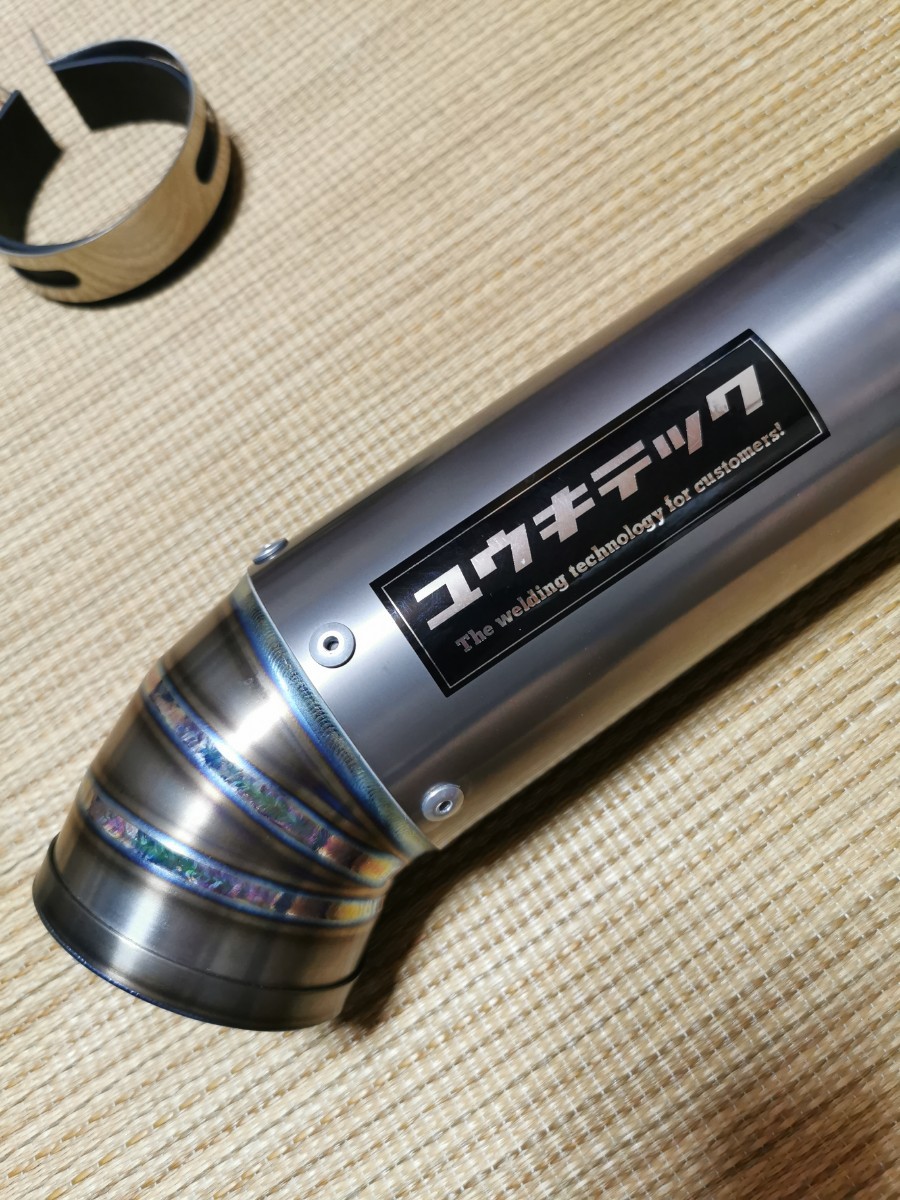 Yahoo!オークション - ユウキテック チタンサイレンサー マフラー 60.